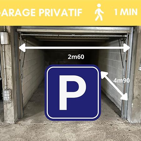 Le Sacre - Centre - Cour Privative - Parking Apartment Reims Exterior photo